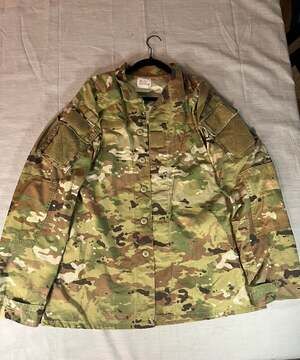US Army Combat Uniform Coat Shirt Jacket OCP Multicam Medium Long